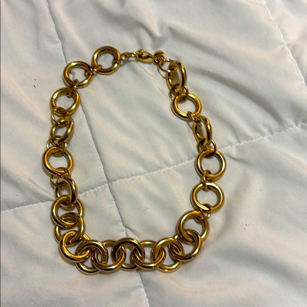 Statement necklace, J Crew.